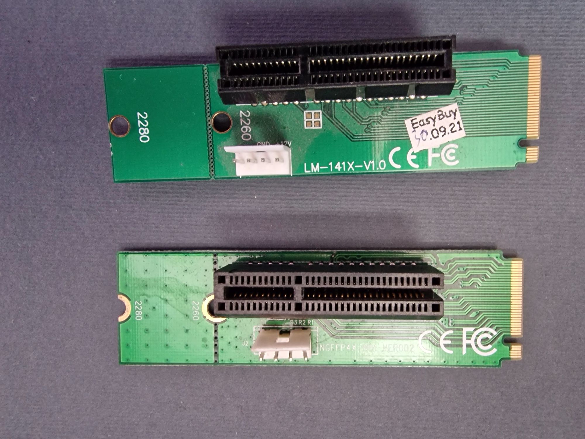 Райзер PCI-E x1 to 16x USB 3.0 6Pin Power