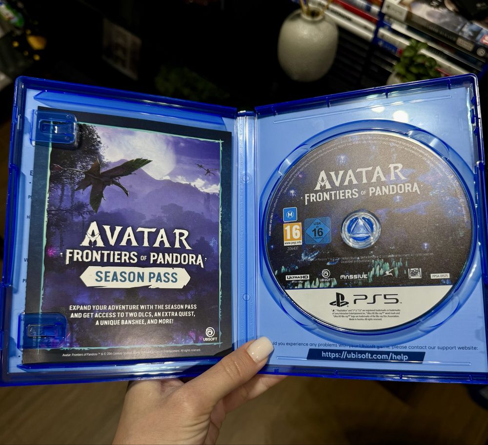 Диск Avatar Frontiers of pandora PS5