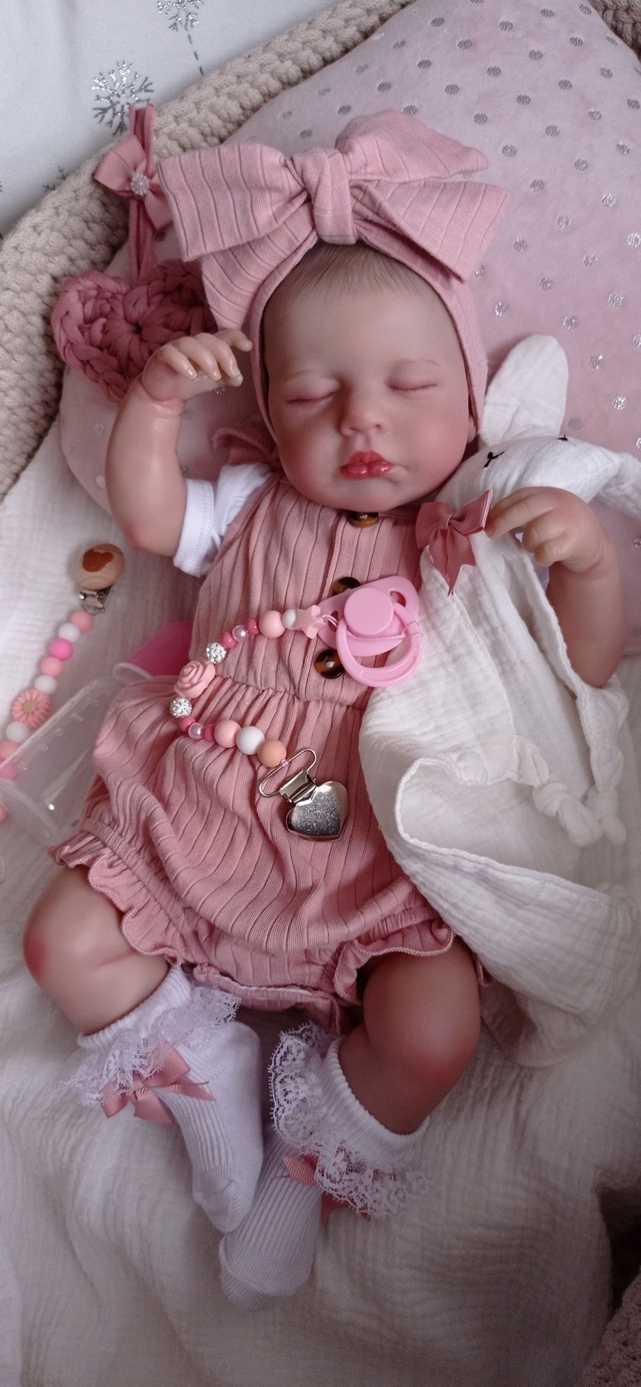 Lala w typie reborn z wyprawką