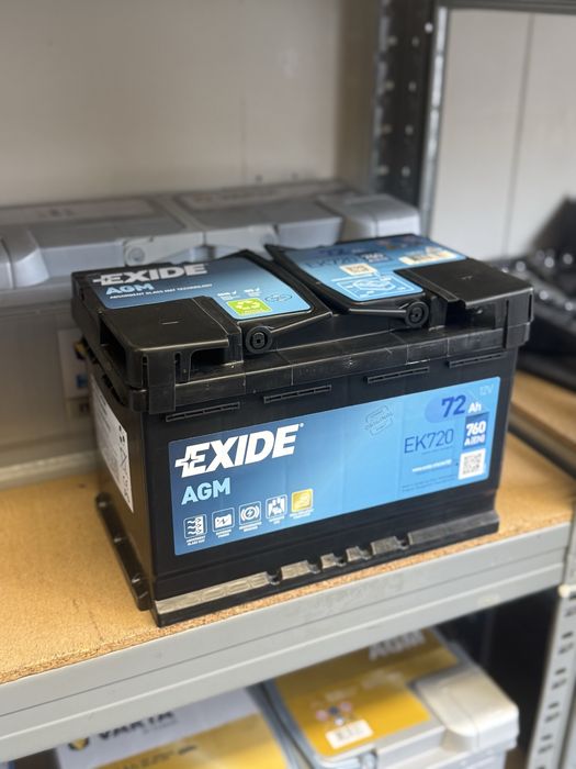 Akumulator 70Ah 760A AGM Exide EK700 Centra CK700 EK720 72ah adaptacja
