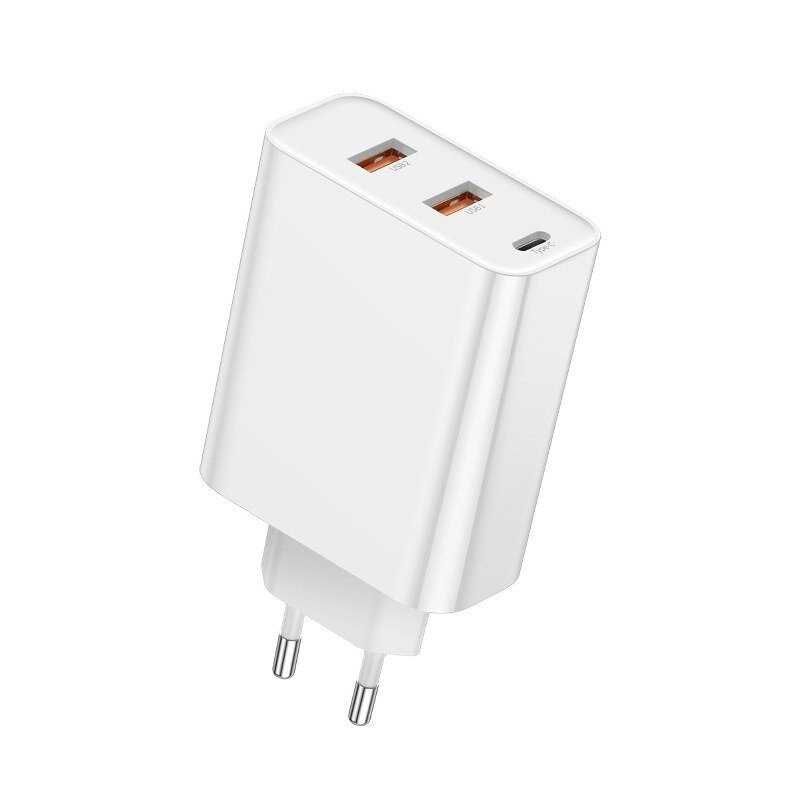 Carregador GAN Baseus 65w 2x USB + USB-C