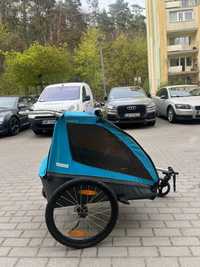 thule chariot coaster xt dla 2 dzieci - przyczepka rowerowa