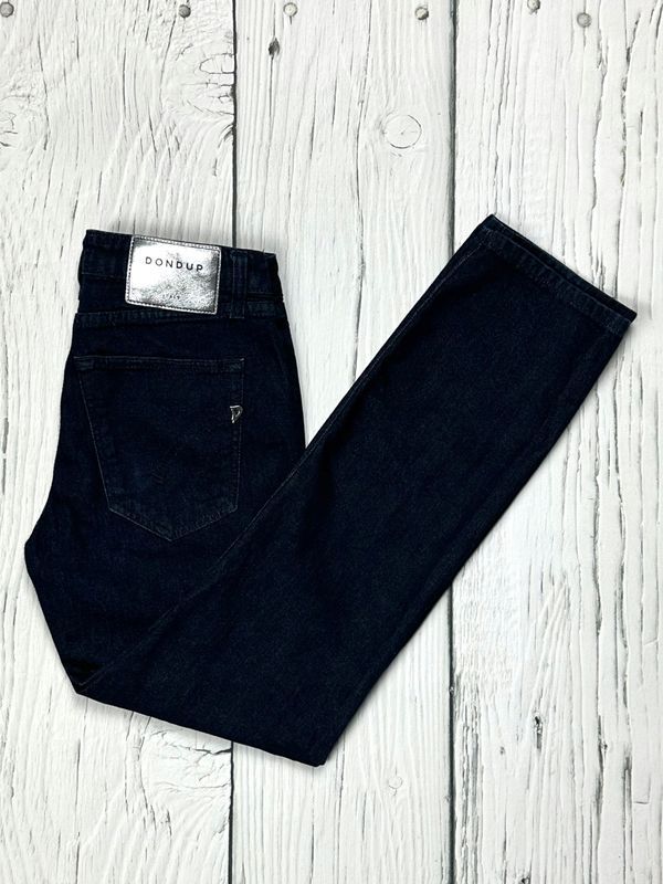 Dondup Allie Jeansy Slim Fit Damskie Spodnie z Wysokim Stanem Logowane