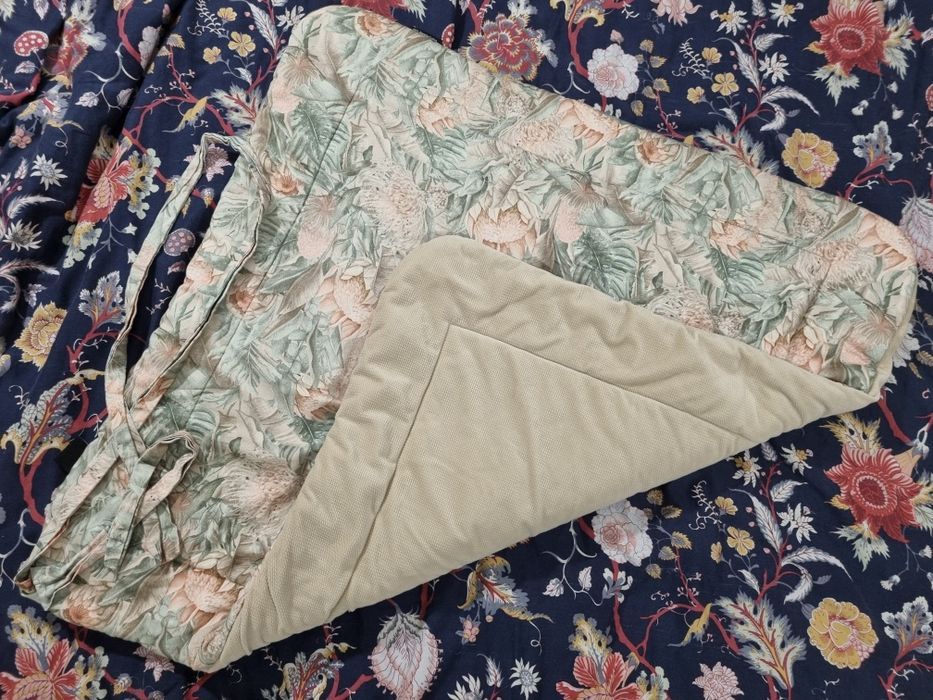 Rożek otulacz niemowlęcy Lanila velvet latte botanic