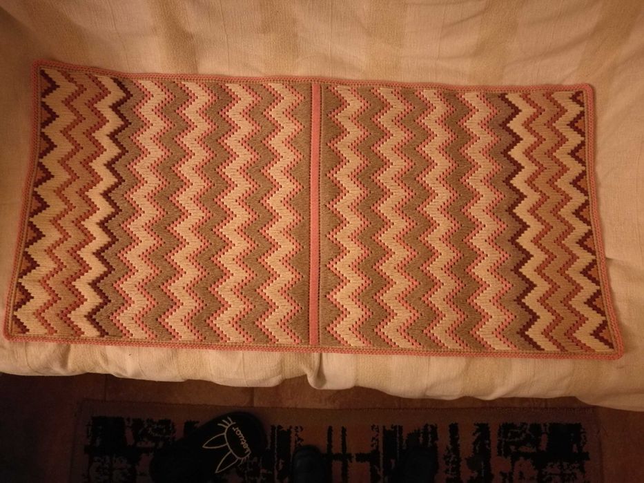 Tapete artesanal feito á mão