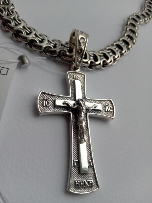 Серебряная массивная мужская цепочка Рамзес 80 грамм 65 см серебро 925