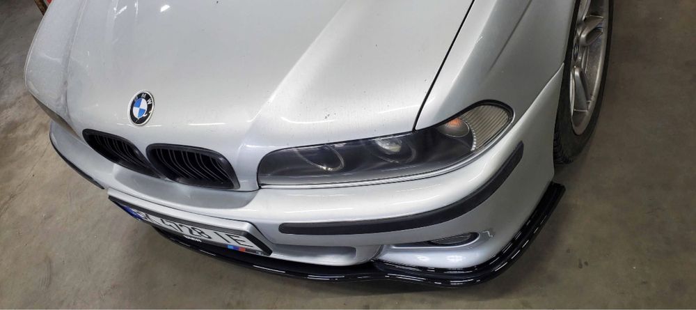 Губа сплитер BMW E39 M бампер бмв е39 м ABS черный глянец