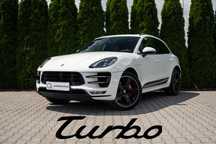 Porsche Macan Turbo, Gwarancja Approved, Salon PL, I Wł., Bezwypadkowy, Sport Chrono