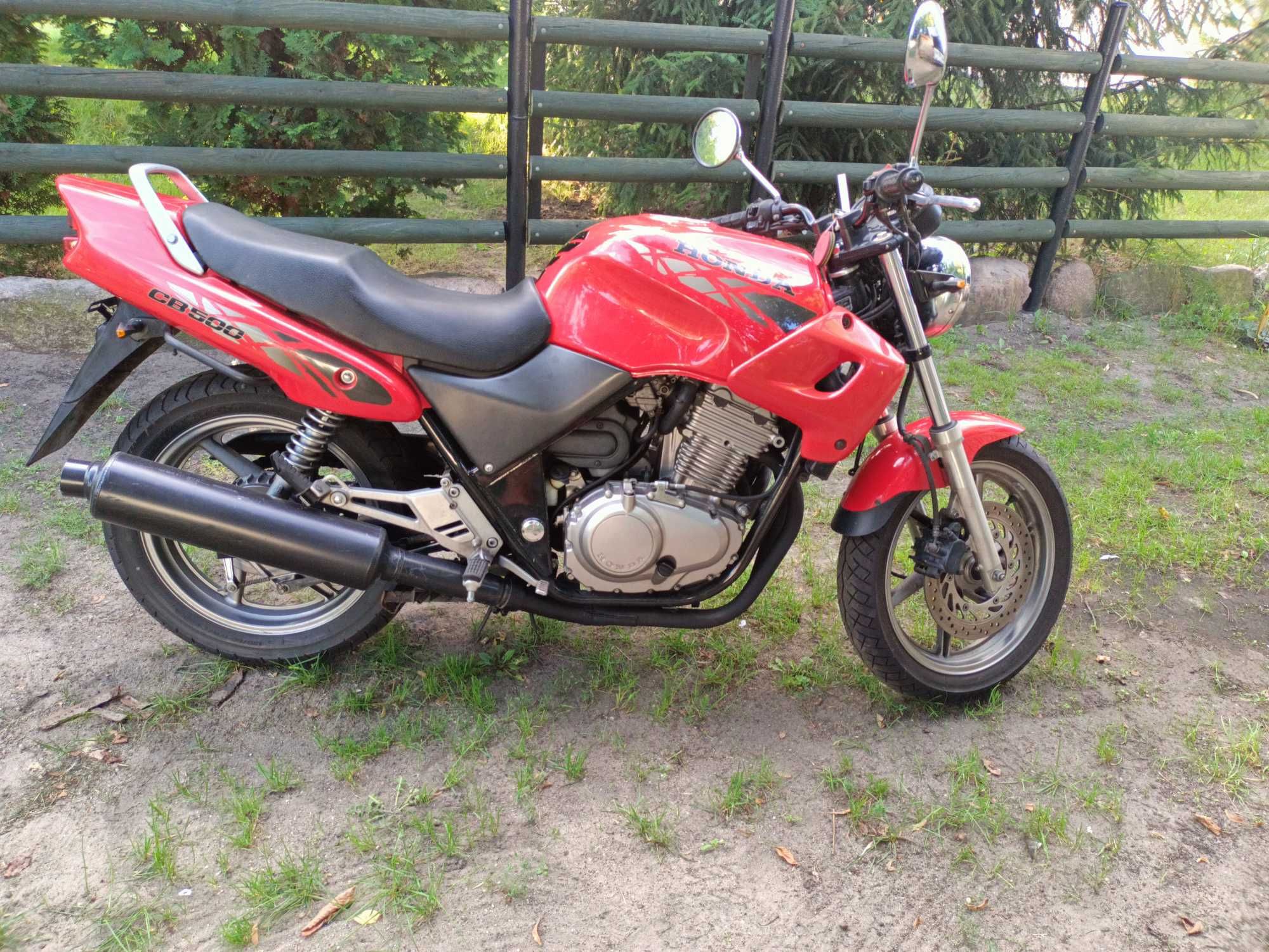 honda cb 500 bezwypadkowy