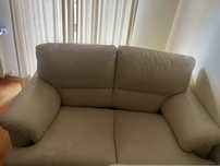 Sofa de sala de dois lugares