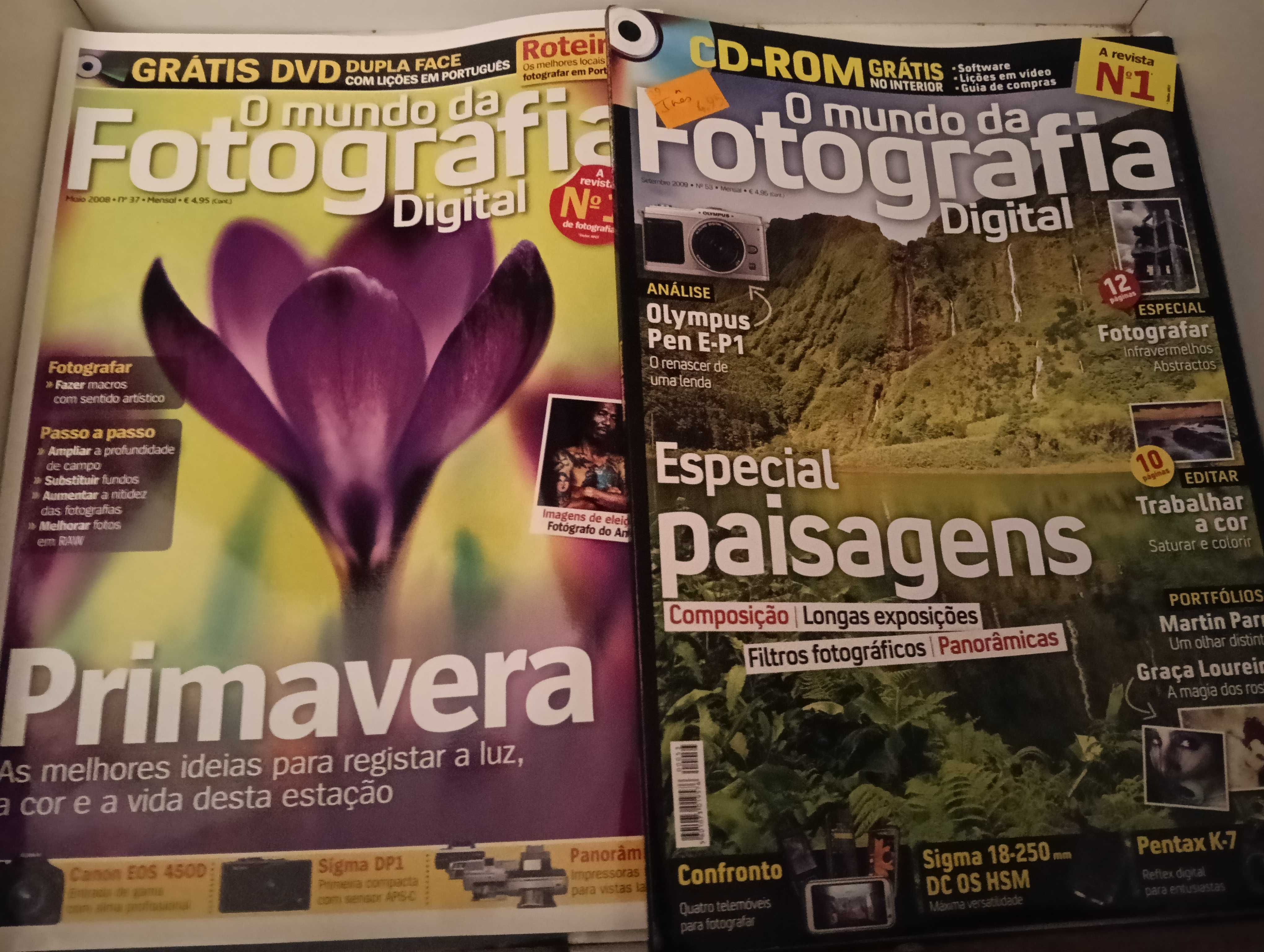 Revistas MUNDO da Fotografia Digital