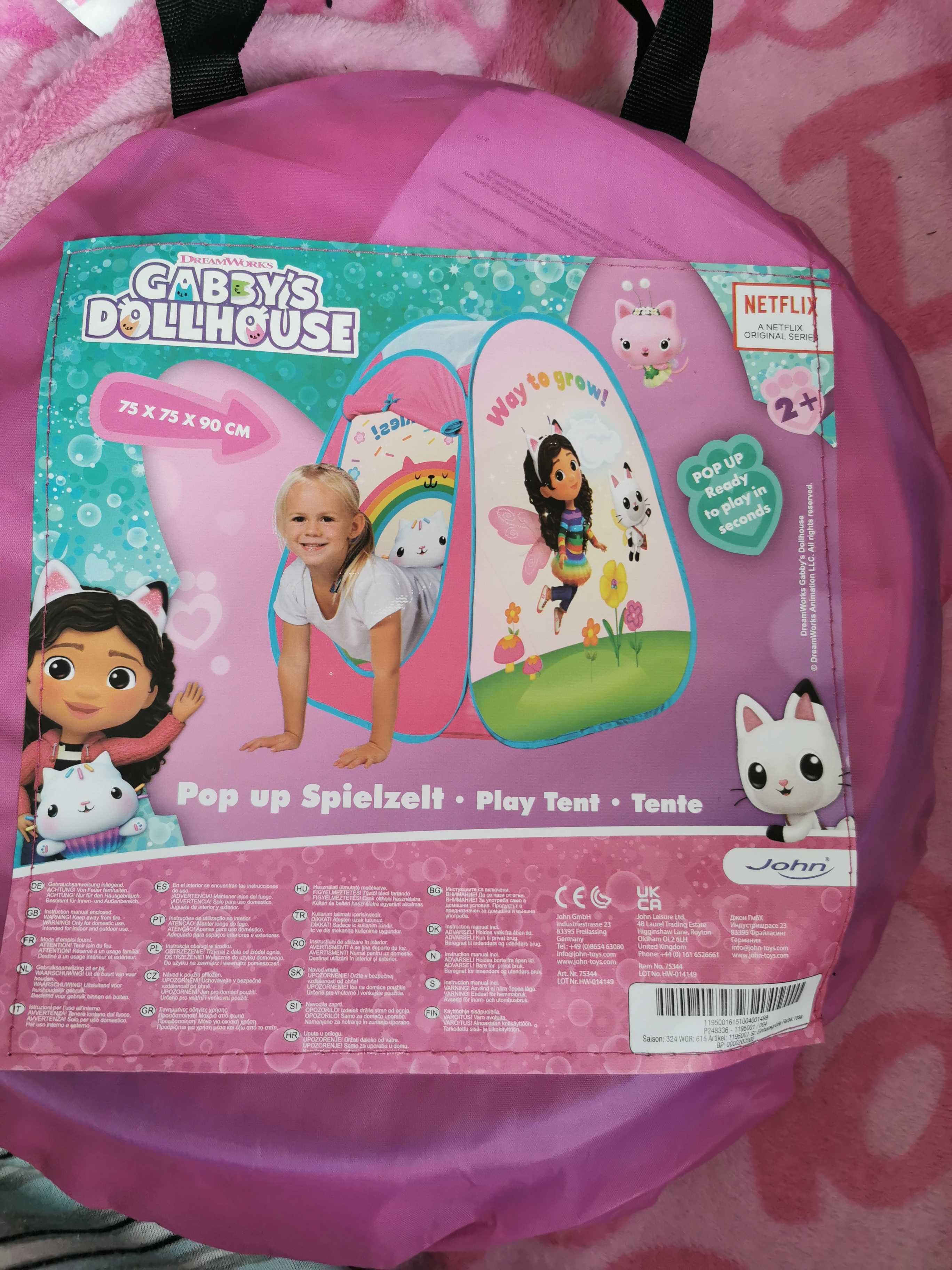 Gabby's dollhouse domek Gabi namiot