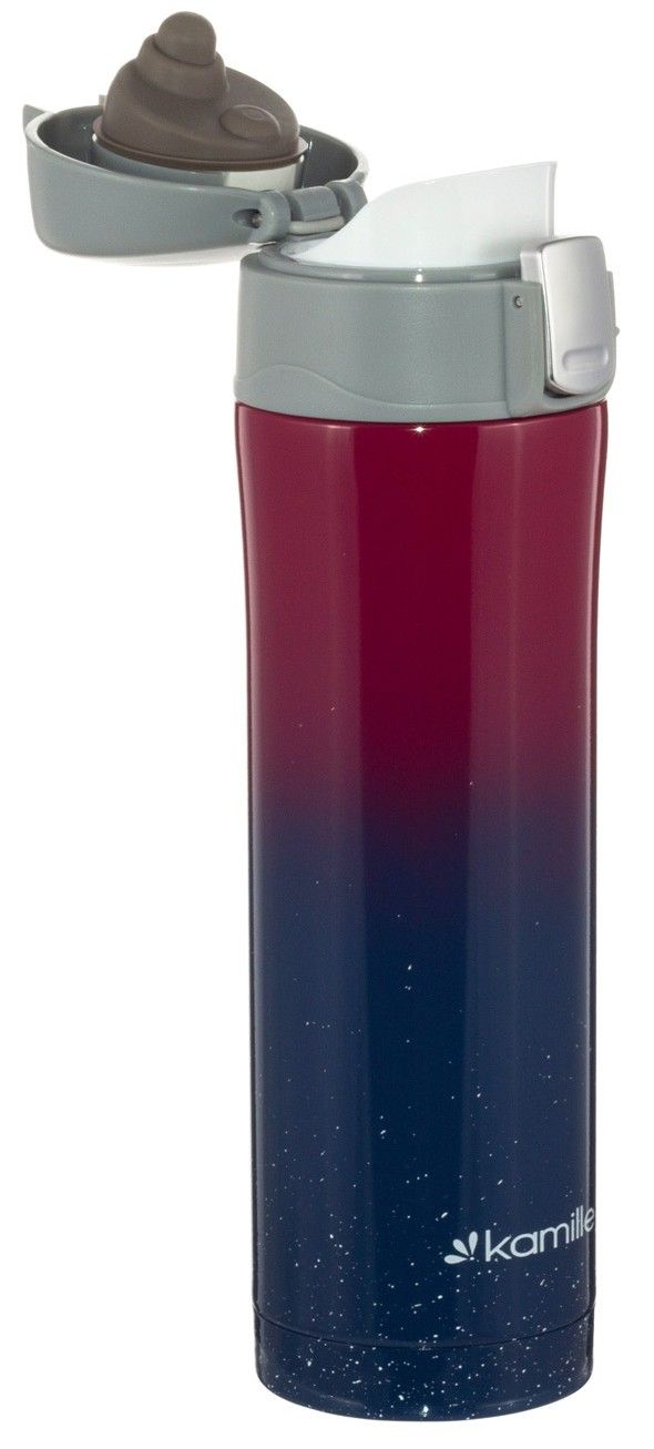 Kubek Termiczny 450Ml Termos Butelka Bidon Kamille