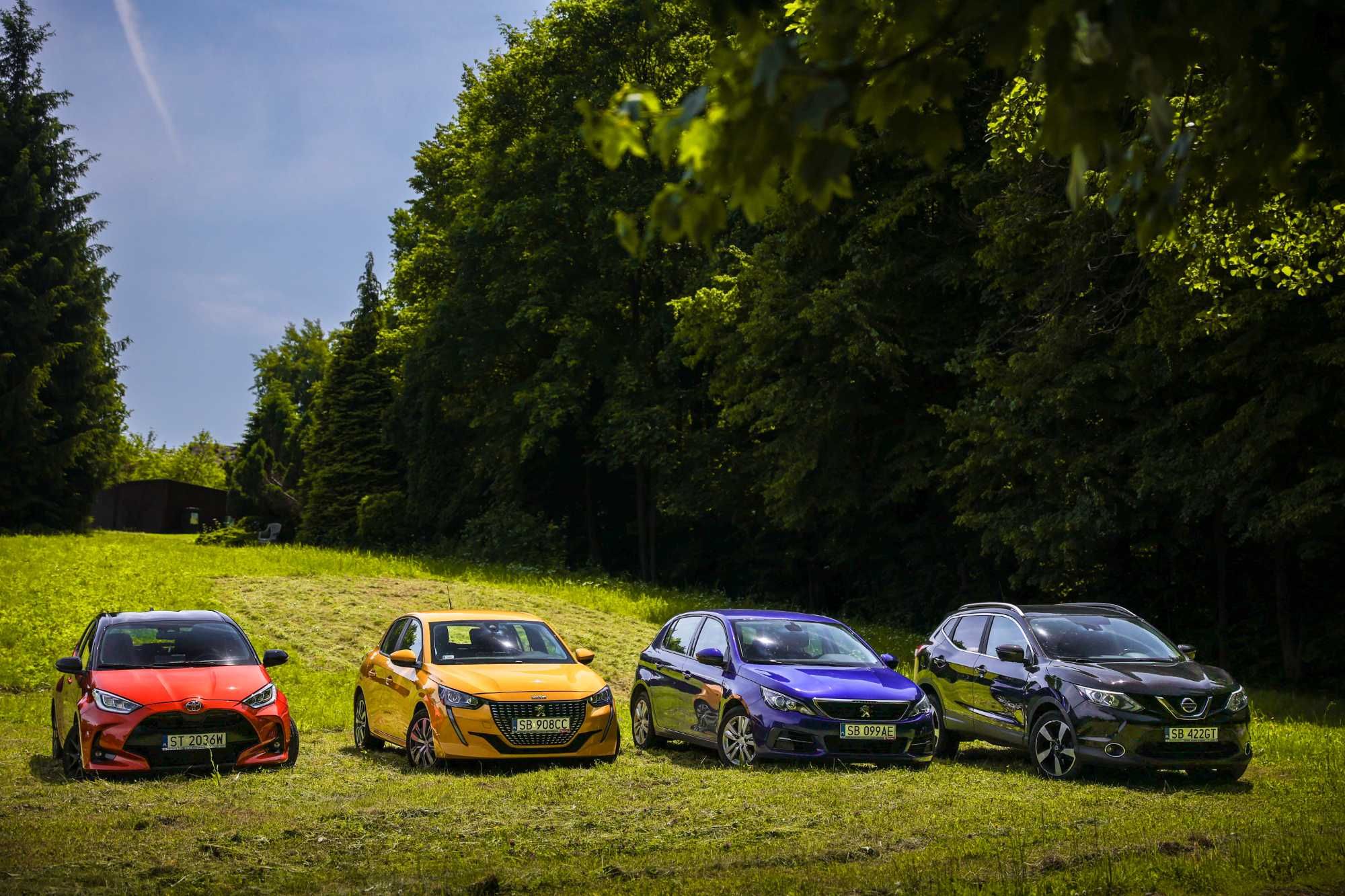 Wynajem auta osobowego toyota yaris peugeot nissan SUV krótko długo