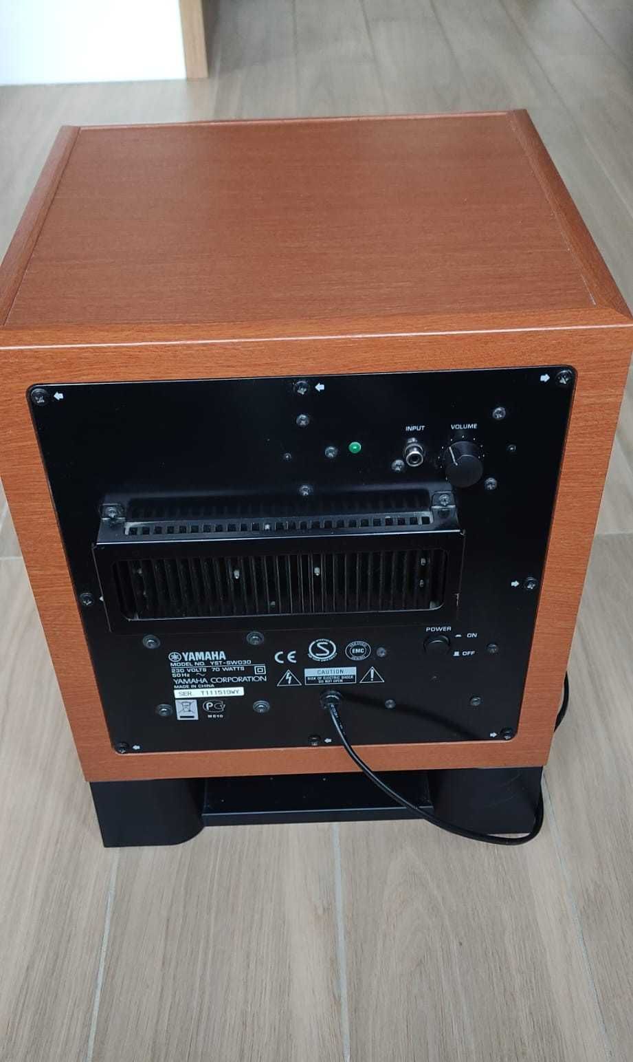 Zestaw kina domowego 5.1 Yamaha 2xNS-50F NS-C55  2xNS-E55  YST-SW030