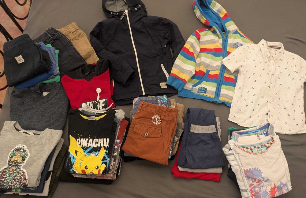 Roupas Calça Suéter Camisa para meninos 5-7 anos 116