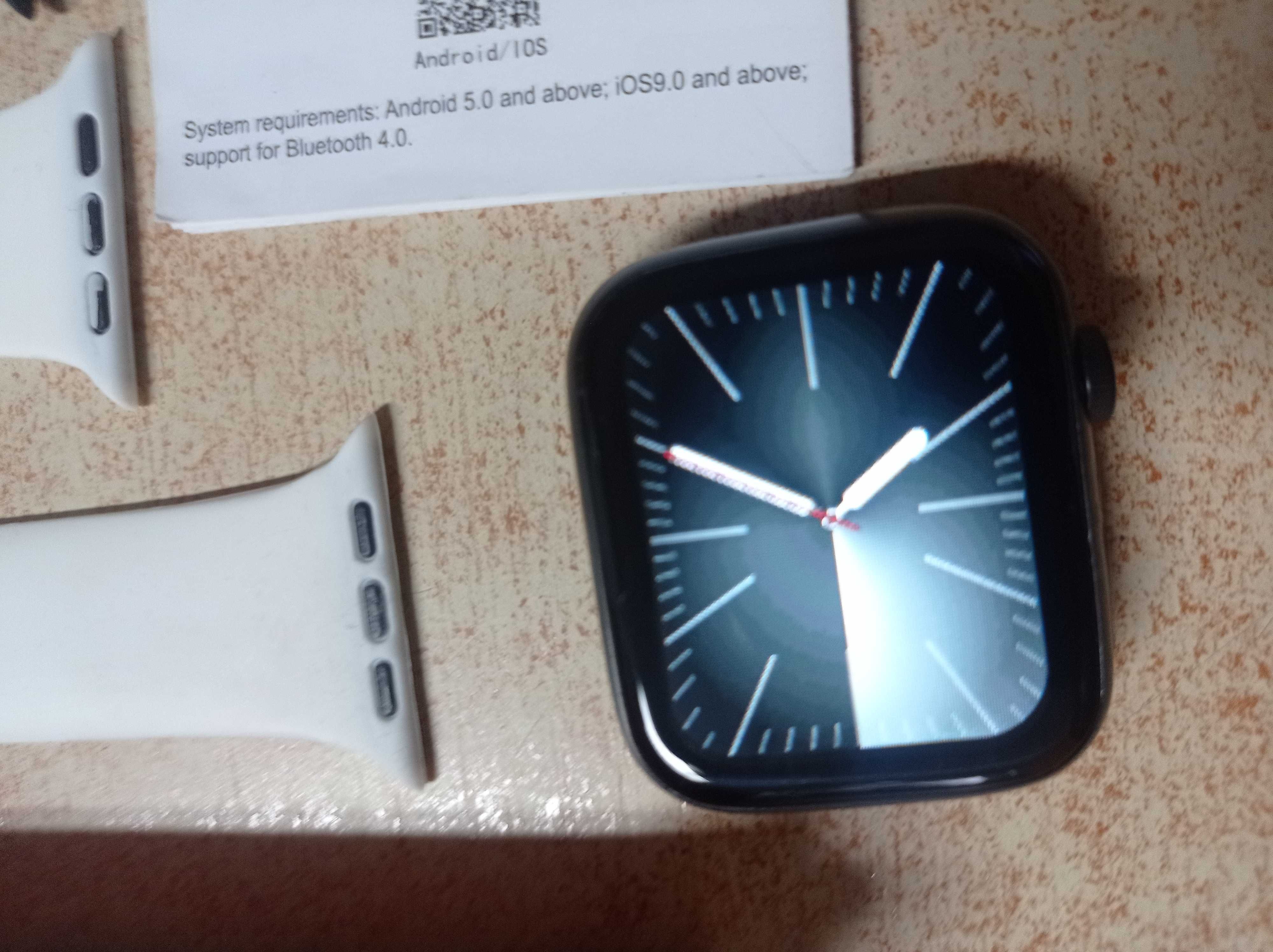 Nowy SMART WATCH I 8 Pro MAx LAXASFIT ładowarka dwa paski silikonowe