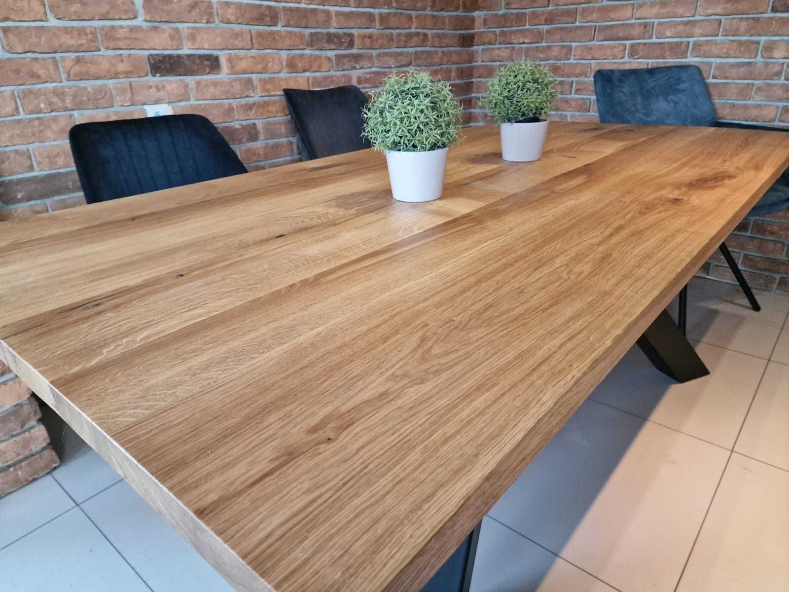 stół lity dąb 200x100 producent dostępny od ręki