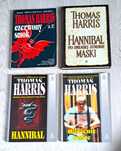 4x Thomas Harris Milczenie owiec Hannibal  Po drugiej  Czerwony smok