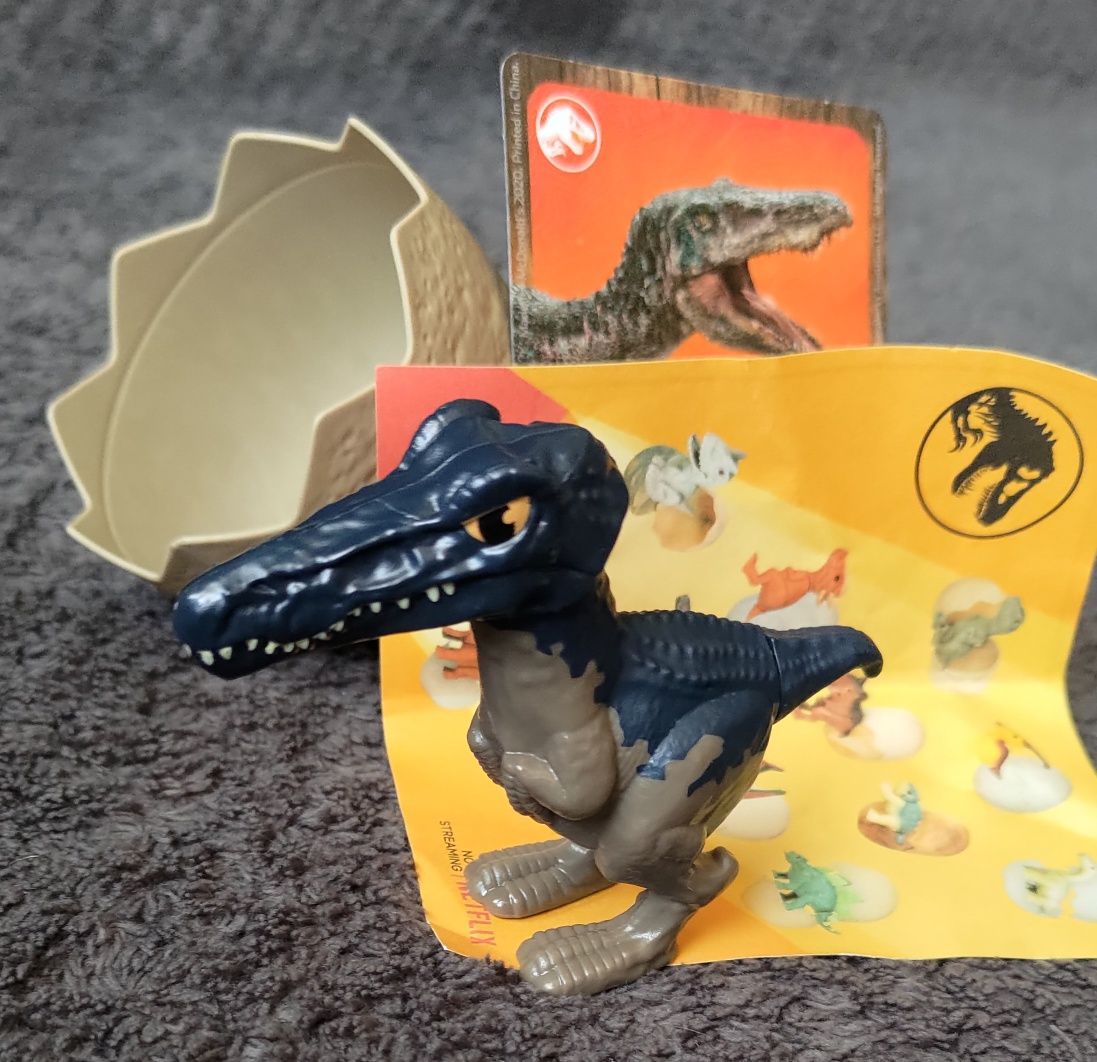 Dinozaur Mcdonalds happy meal