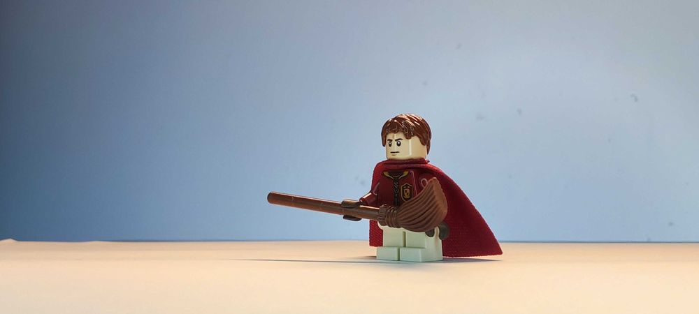 Minifigura Lego - Harry Potter e a Pedra Filosofal: Oliver Wood
