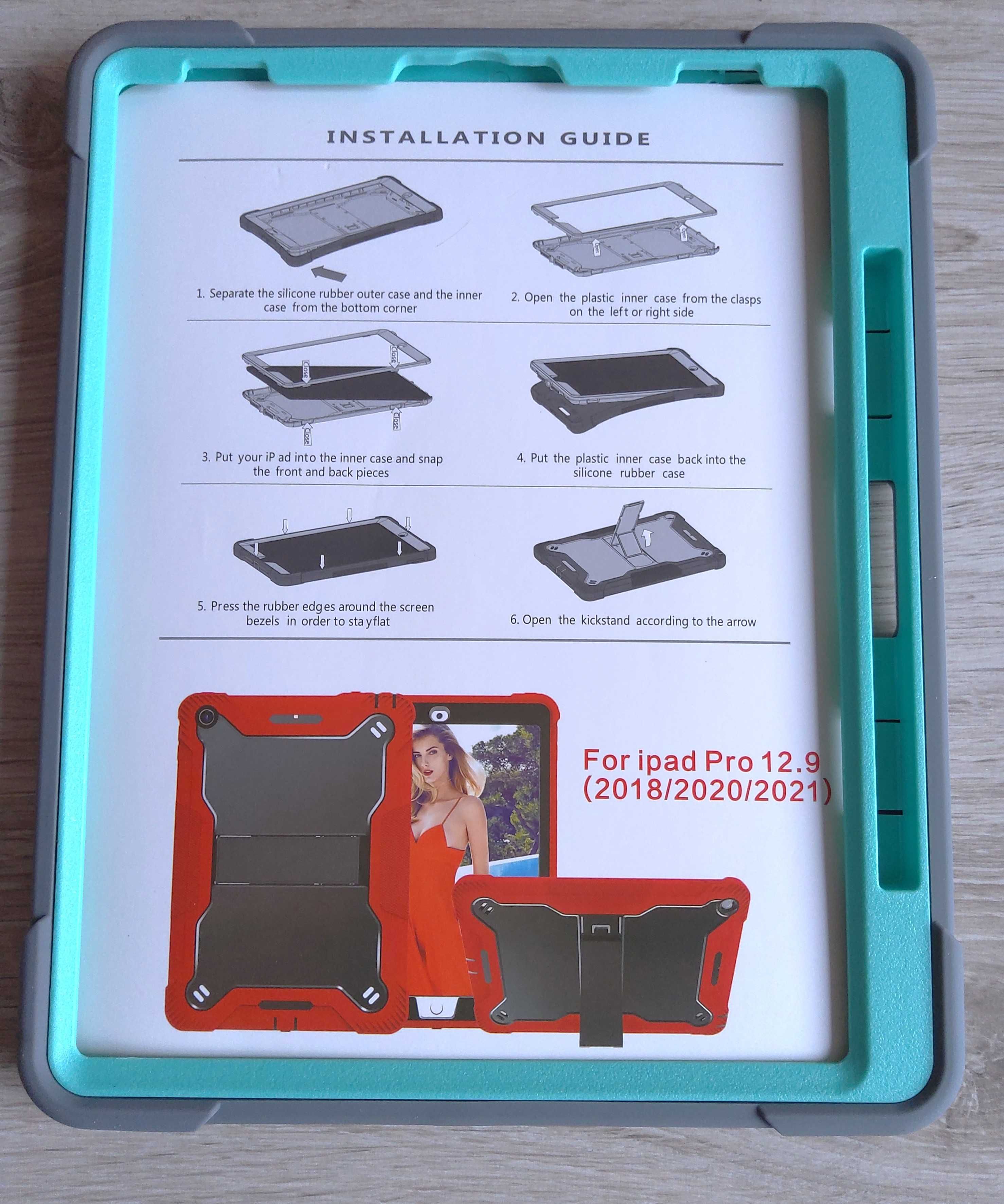 Pancerne etui case obudowa do iPad Pro 12.9 (2018/2020/2021)