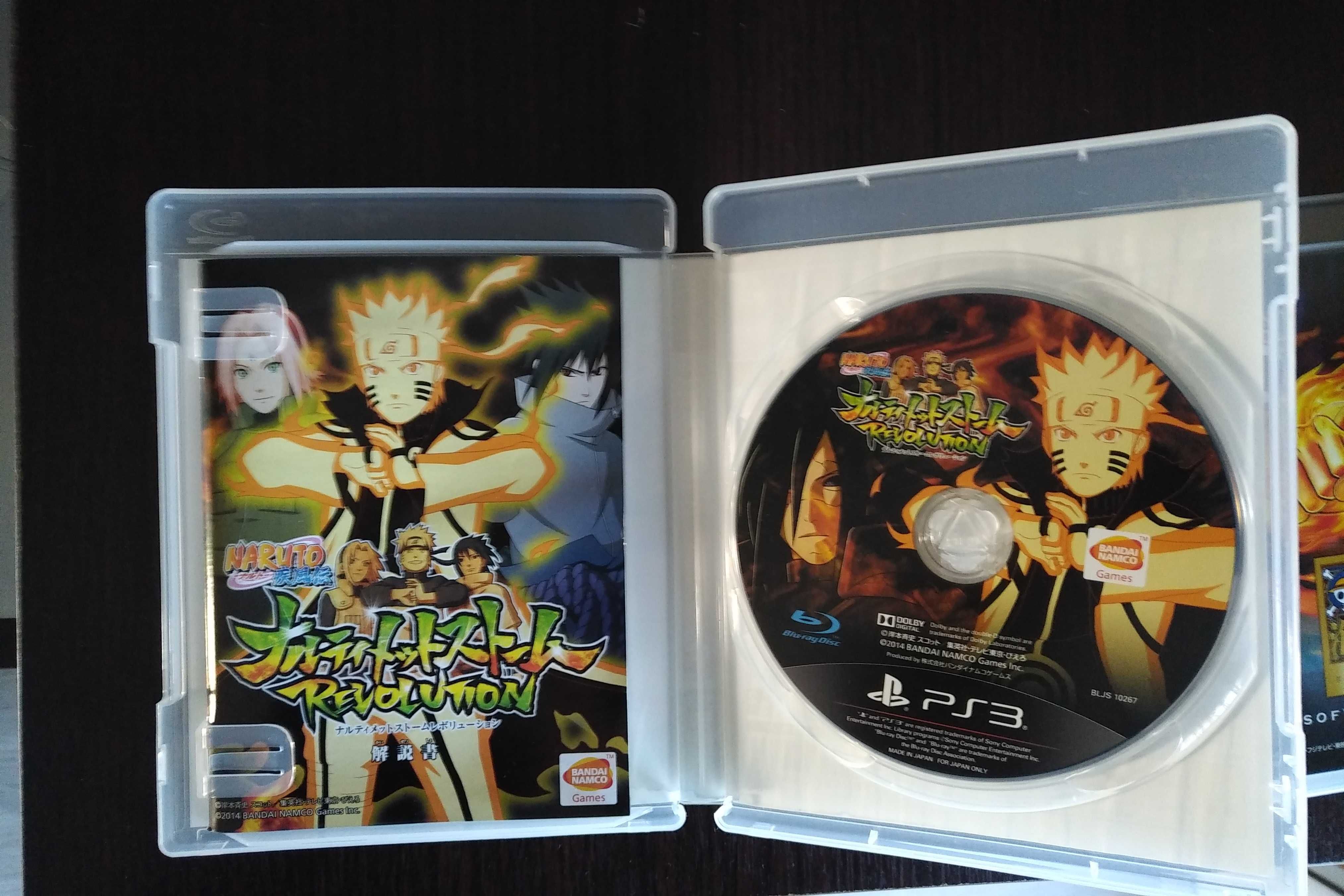 Naruto Revolution, One Piece Pirate Warriors 2 e 3 PS3 - versao JP