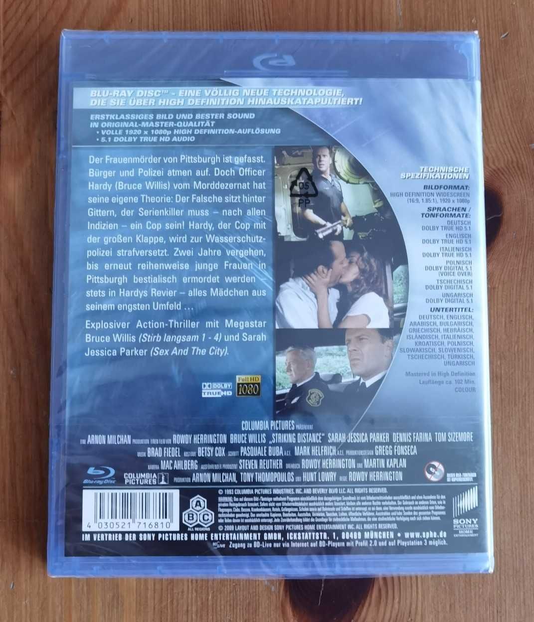 Pole rażenia [Striking Distance] blu-ray [lektor + napisy PL]