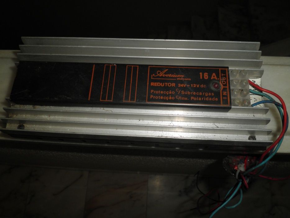 Redutor de 24 para 12 volts