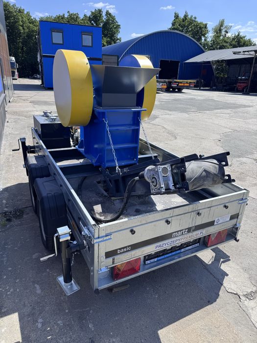 KRUSZARKA SZCZĘKOWA / wałek WOM / mobilna  / nowa / PRODUCENT