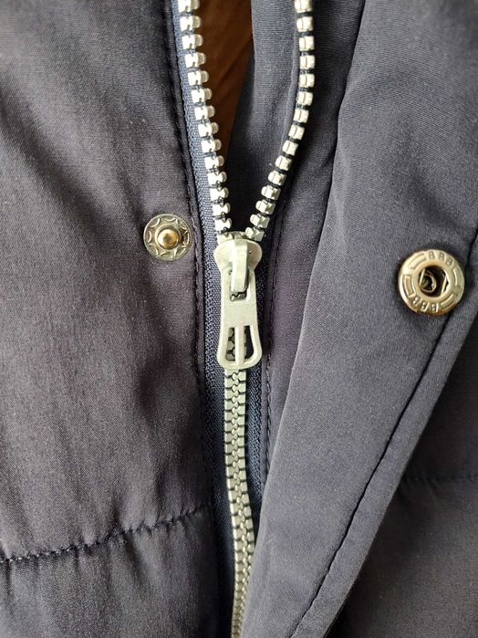 Тепла чоловіча зимова курта Remain Розмір: L темно синя