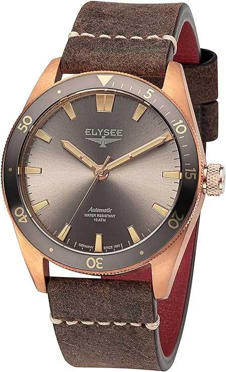 Nowy Zegarek Elysee BRONZE AUTOMATIC 98011 - rachunek, gwarancja 12.25