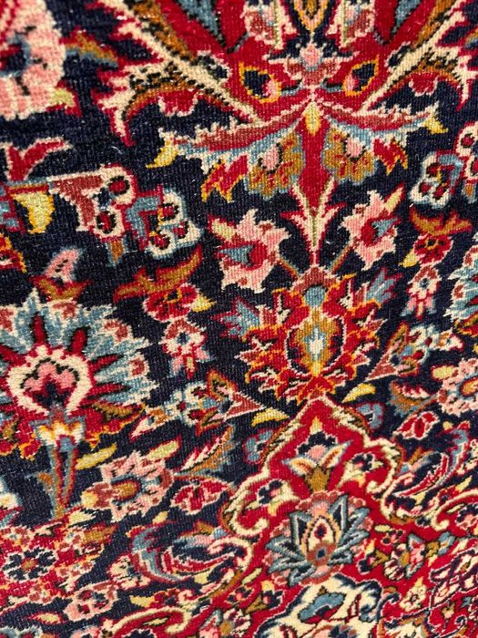 Dywan Perski R.Tkany Vintage Kaszmirowy Iran Keshan 370x250 gal.20 tyś