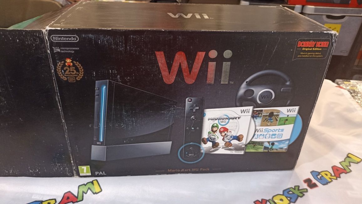 Konsola Wii Mario Kart Pack totalna rzadkość (kompletna) sklep