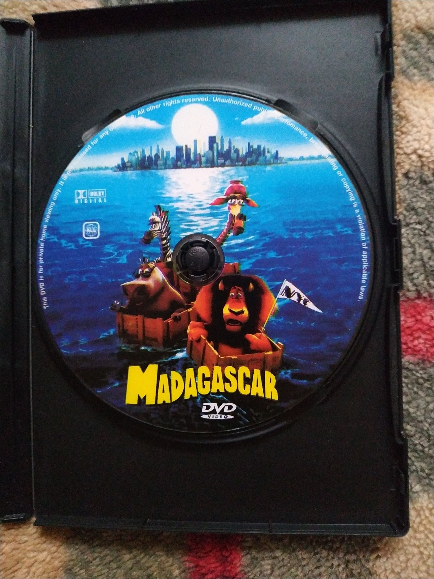 DVD "Мадагаскар" мультфильм