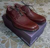 Туфли фирменные мужские 41р. Vapiano коричневые