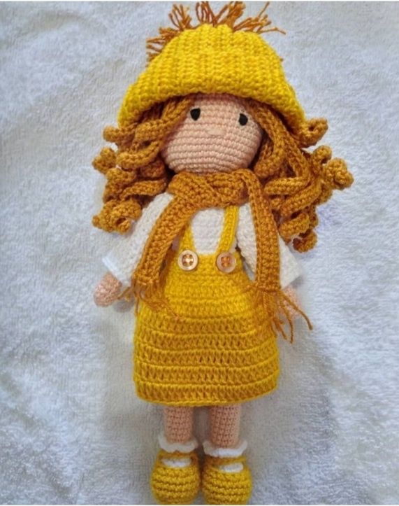 Boneca Melissa amigurumi