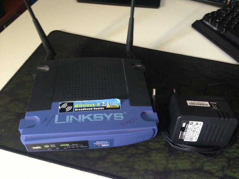 Modem router linksys wireless