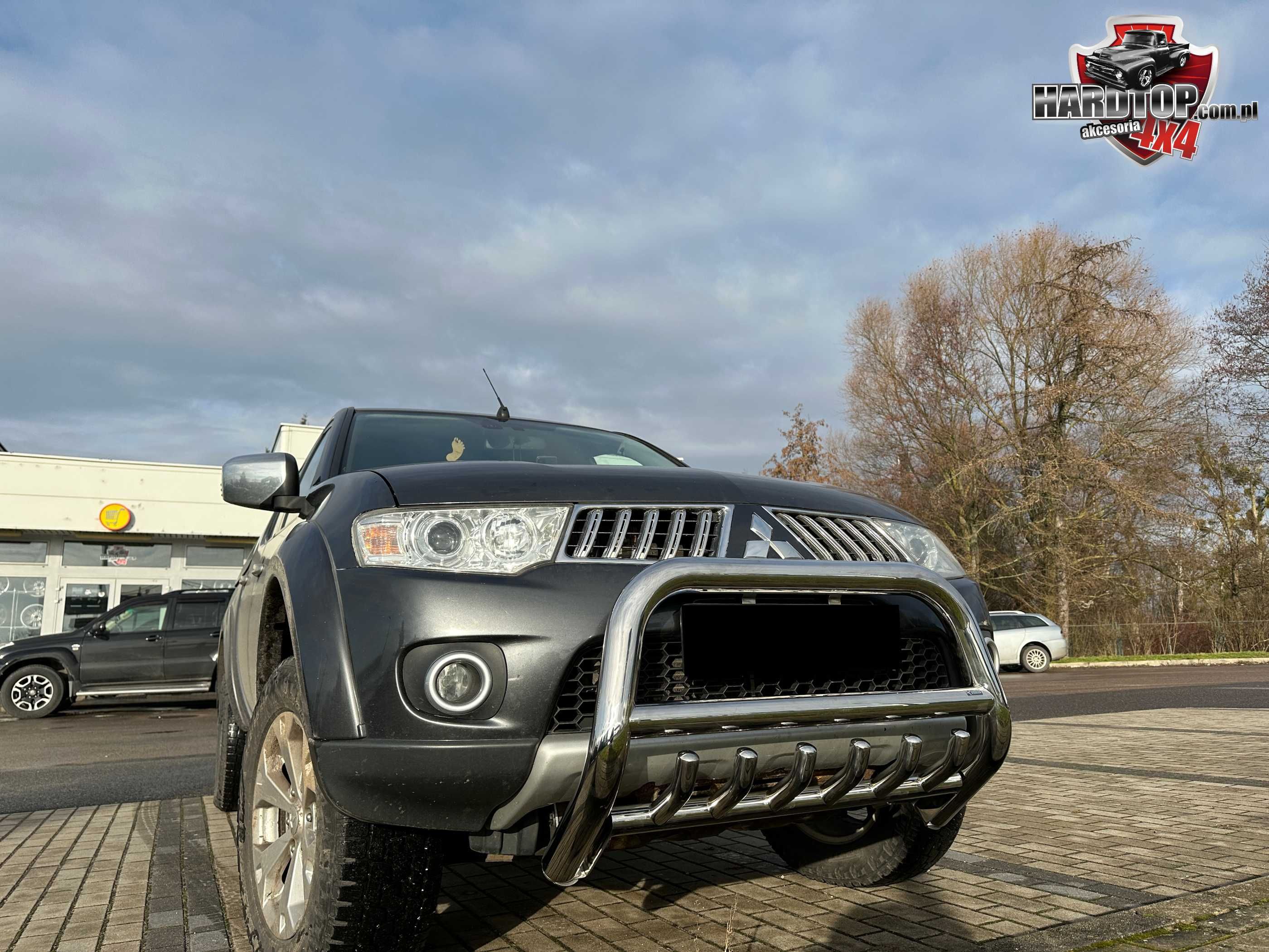 Orurowanie Przednie Grill Baranek Kły Homologacja Mitsubishi L200