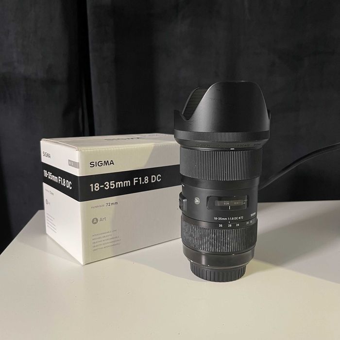 Obiektyw  Sigma 18-35 mm f/1.8 (Canon EF)