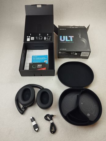 Słuchawki nauszne Sony ULT POWER SOUND WH-ULT900N czarne