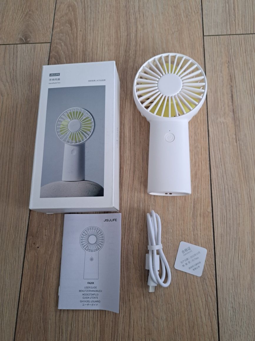 Wentylator mini JISULIFE FA20X biały