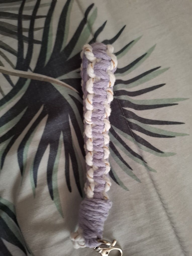 Porta chaves macrame