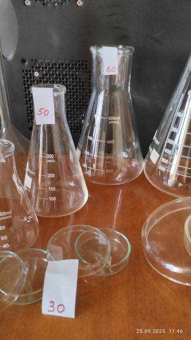 Колба лабораторная коническая 1000мл