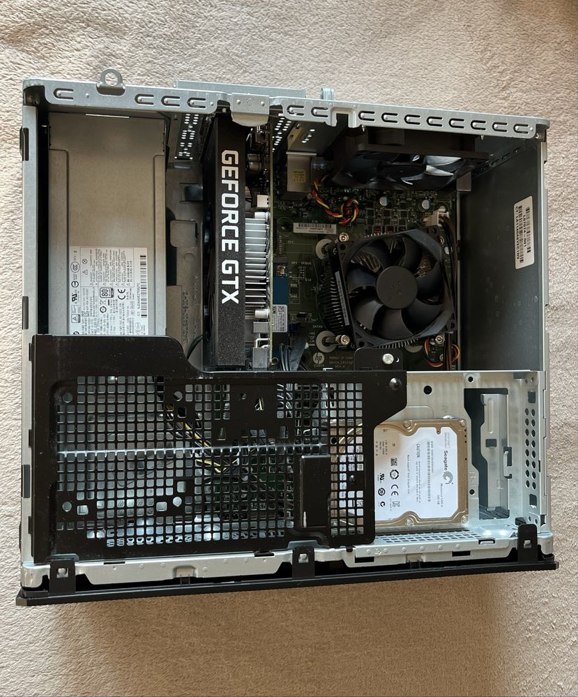 PC Komputer HP Ryzen 5 3500, 16GB RAM DDR4, SSD 500GB, GeforceGTX 1650