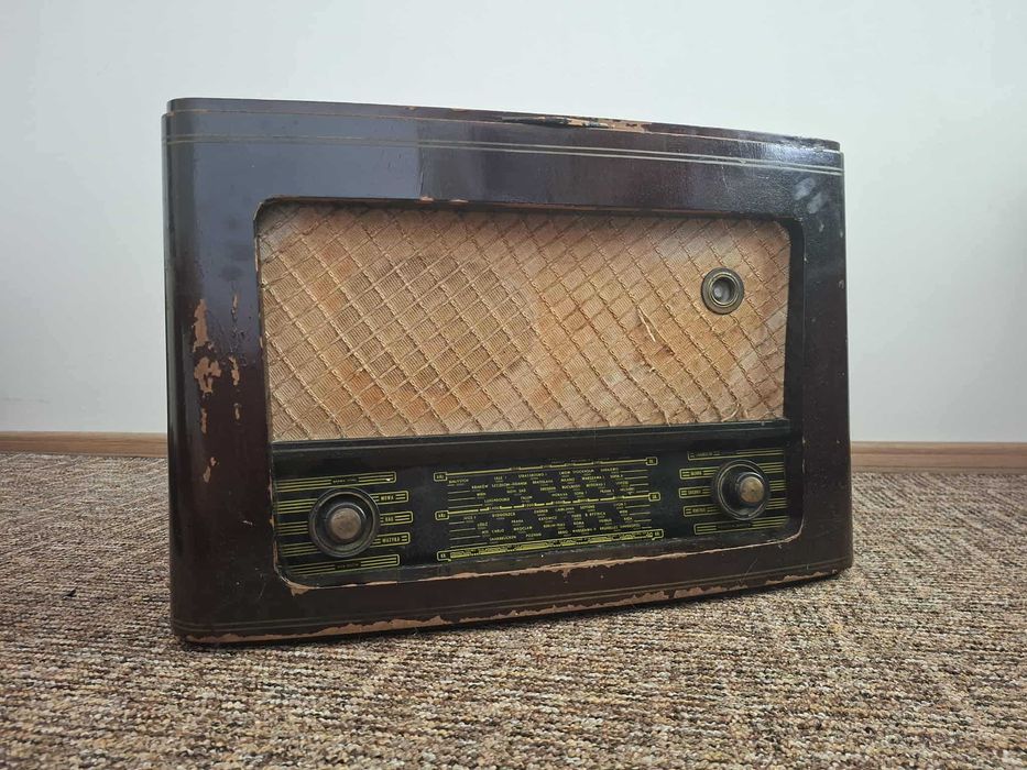 zabytkowe radio lampowe PRL