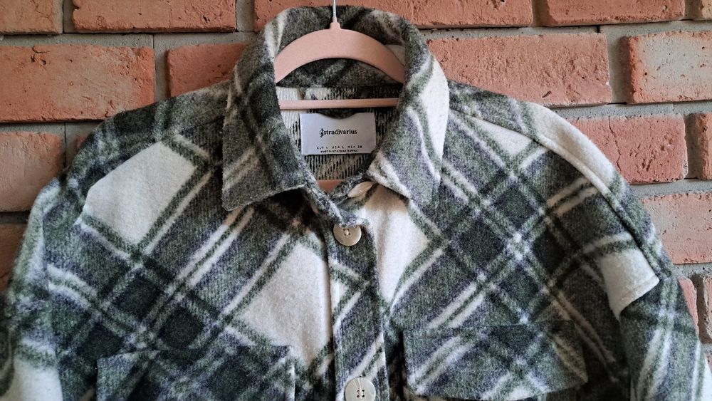 Kurtka koszulowa Stradivarius  oversize  M