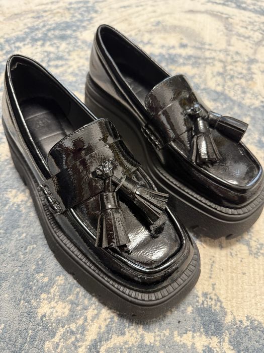 Лофери Zara на масивній підошві