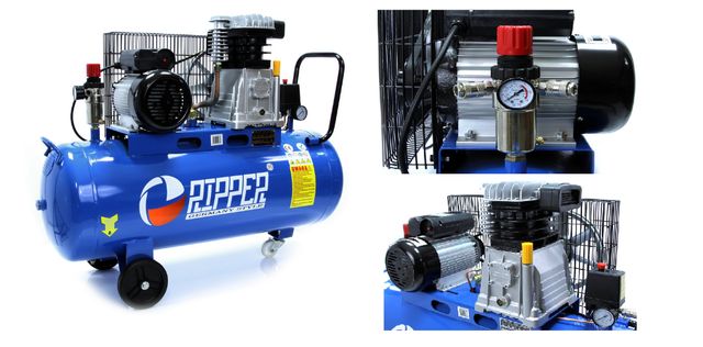 Kompresor 100L typ Z RIPPER 230 V sprężarka