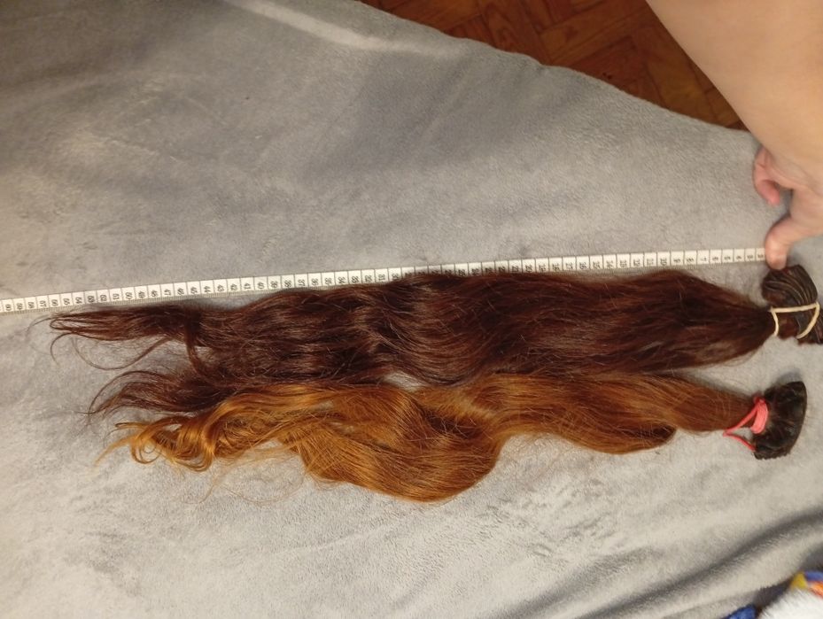 2 cabelos humanos por 120